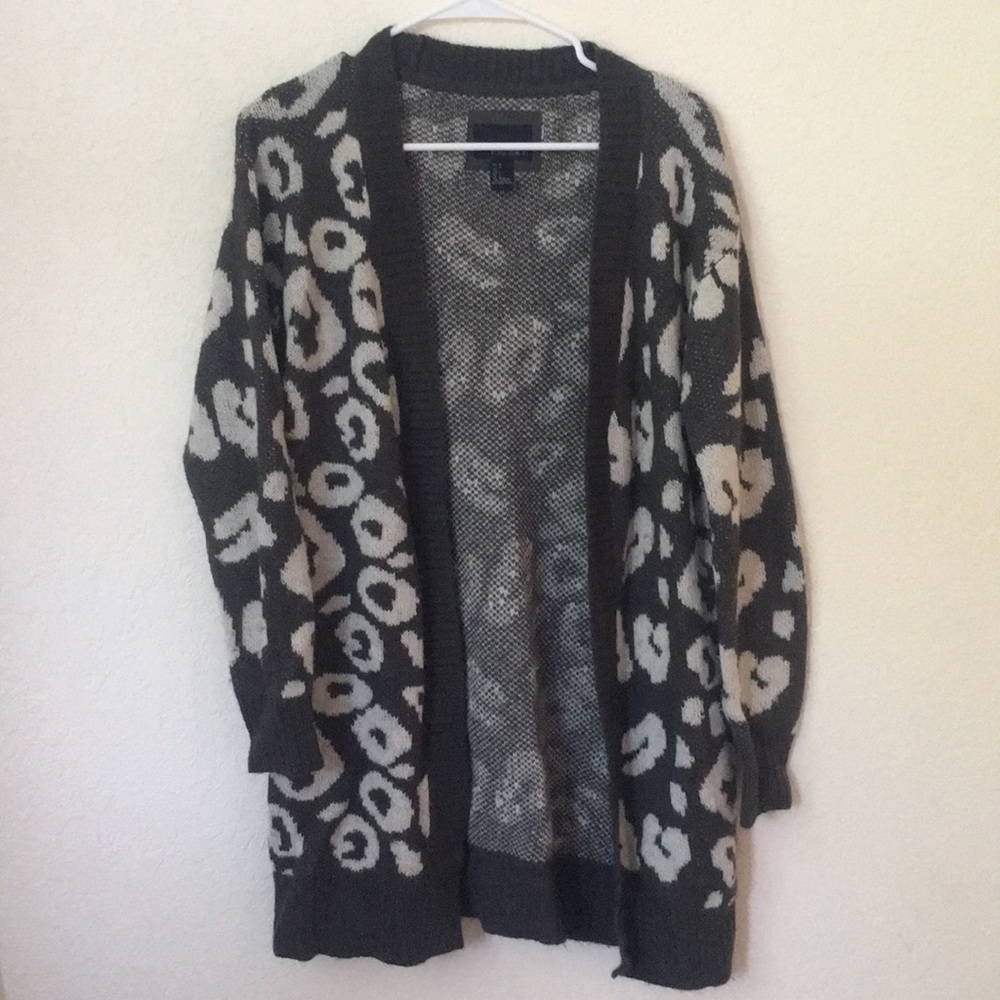 Leopard cardigan